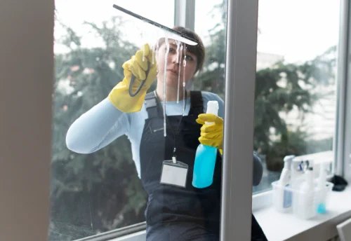 Nettoyage de vitres intérieures et extérieures à Guidel